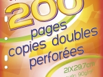 Copies doubles grands carreaux